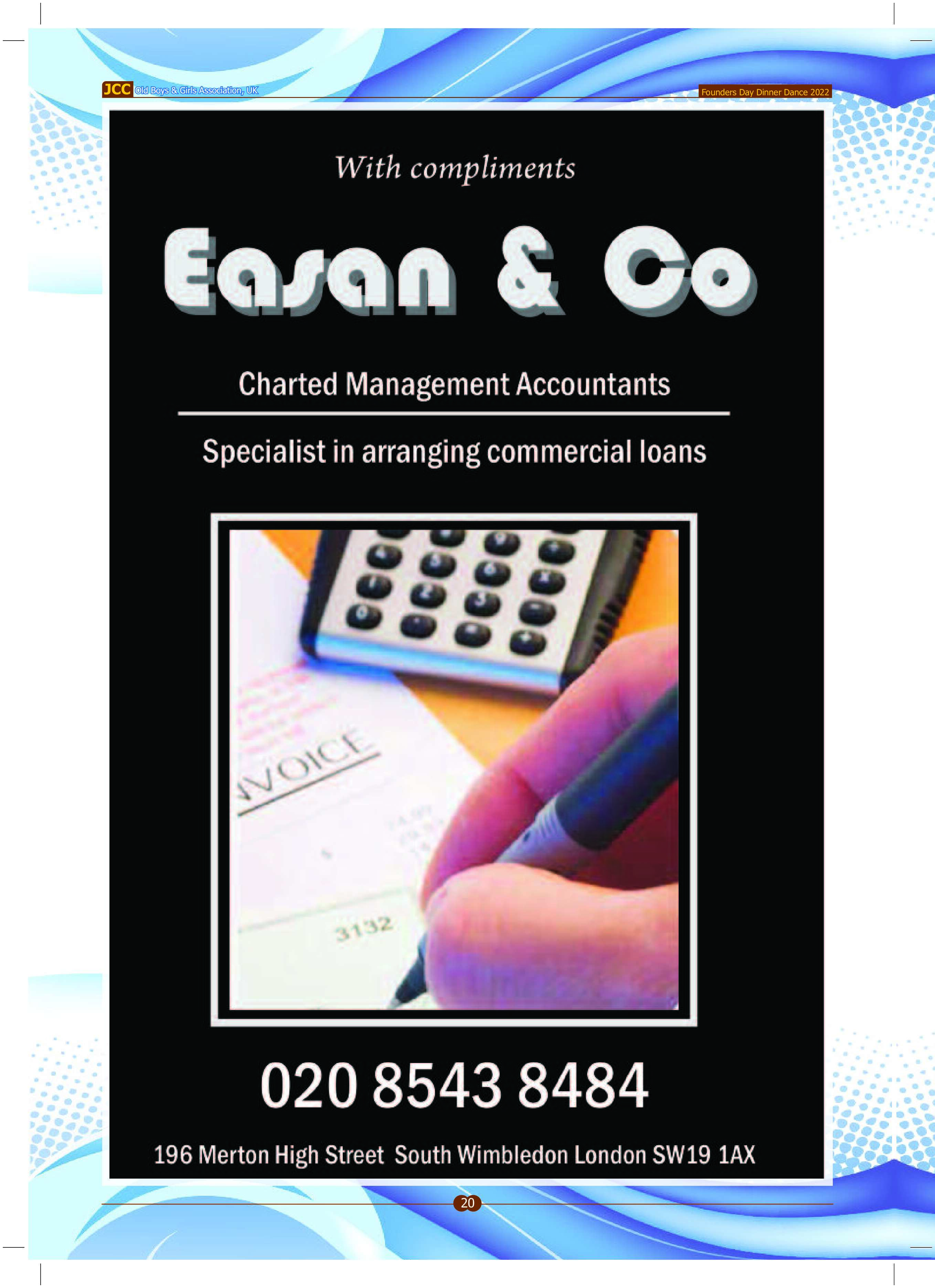 JCC OBA UK Newsletter - 2022 Page 19